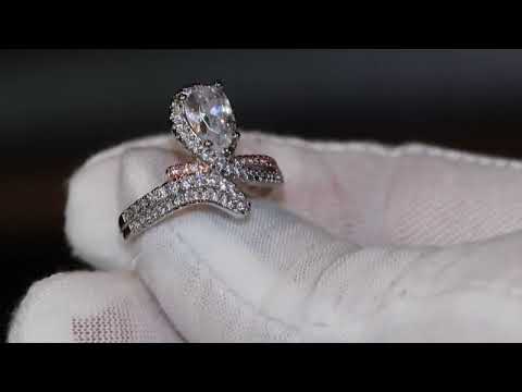 Load and play video in Gallery viewer,  Diamond Snake Ring