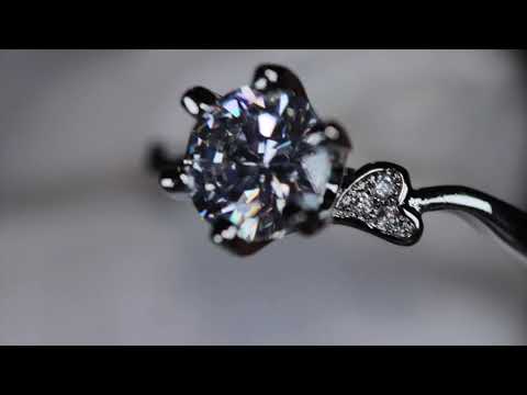 Womens Diamond Engagement Ring