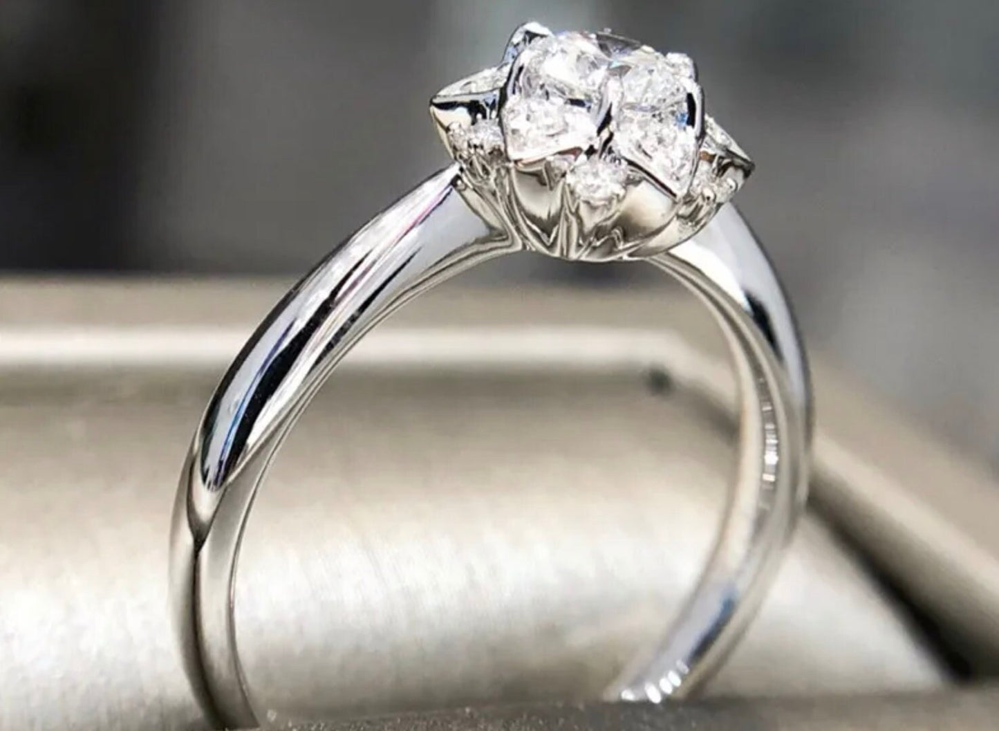 Diamond Snowflake Ring | Snowflake Ring | Charm Ring | Star Ring | Diamond Star Ring | Charm Ring | Flower Ring | Diamond Flower Ring