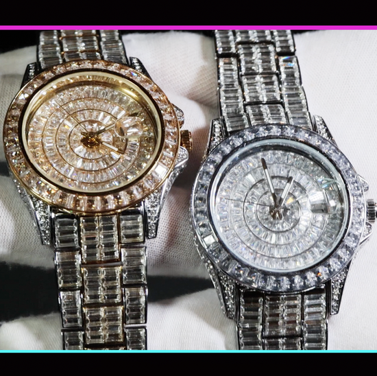 moissanite diamond watches