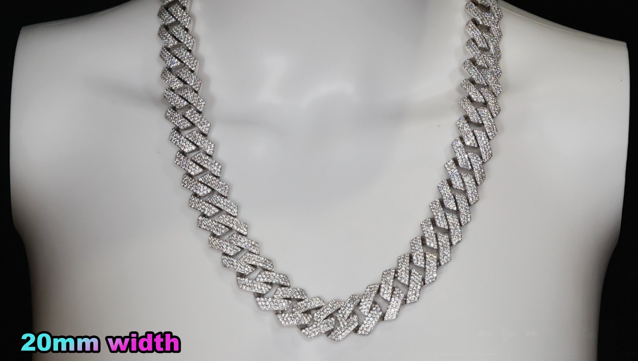 Moissanite Cuban Chain