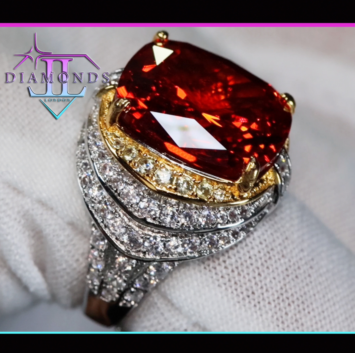 Big Red diamond ring