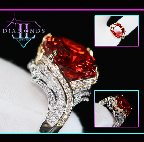 Big Red Diamond Ring