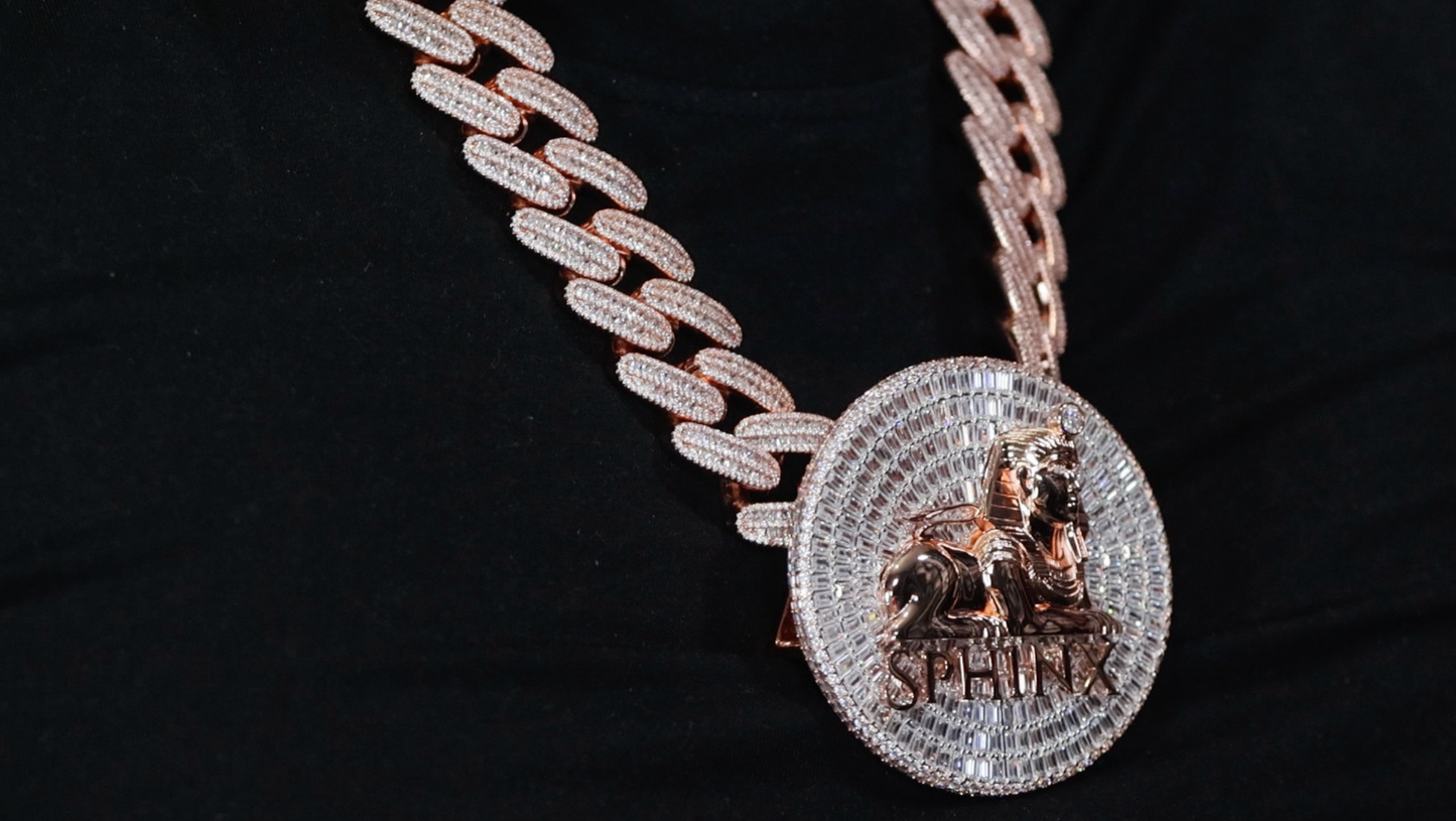 Rose Gold Diamond Pendant