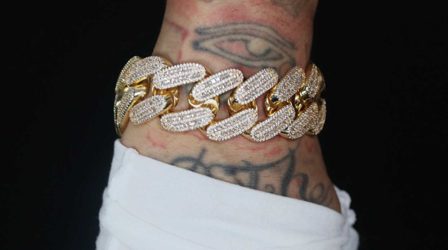 Big Gold Cuban Bracelet