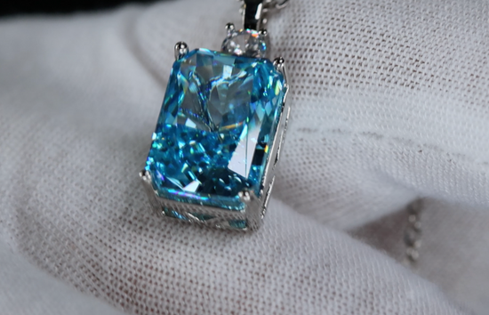 Blue Diamond Pendant