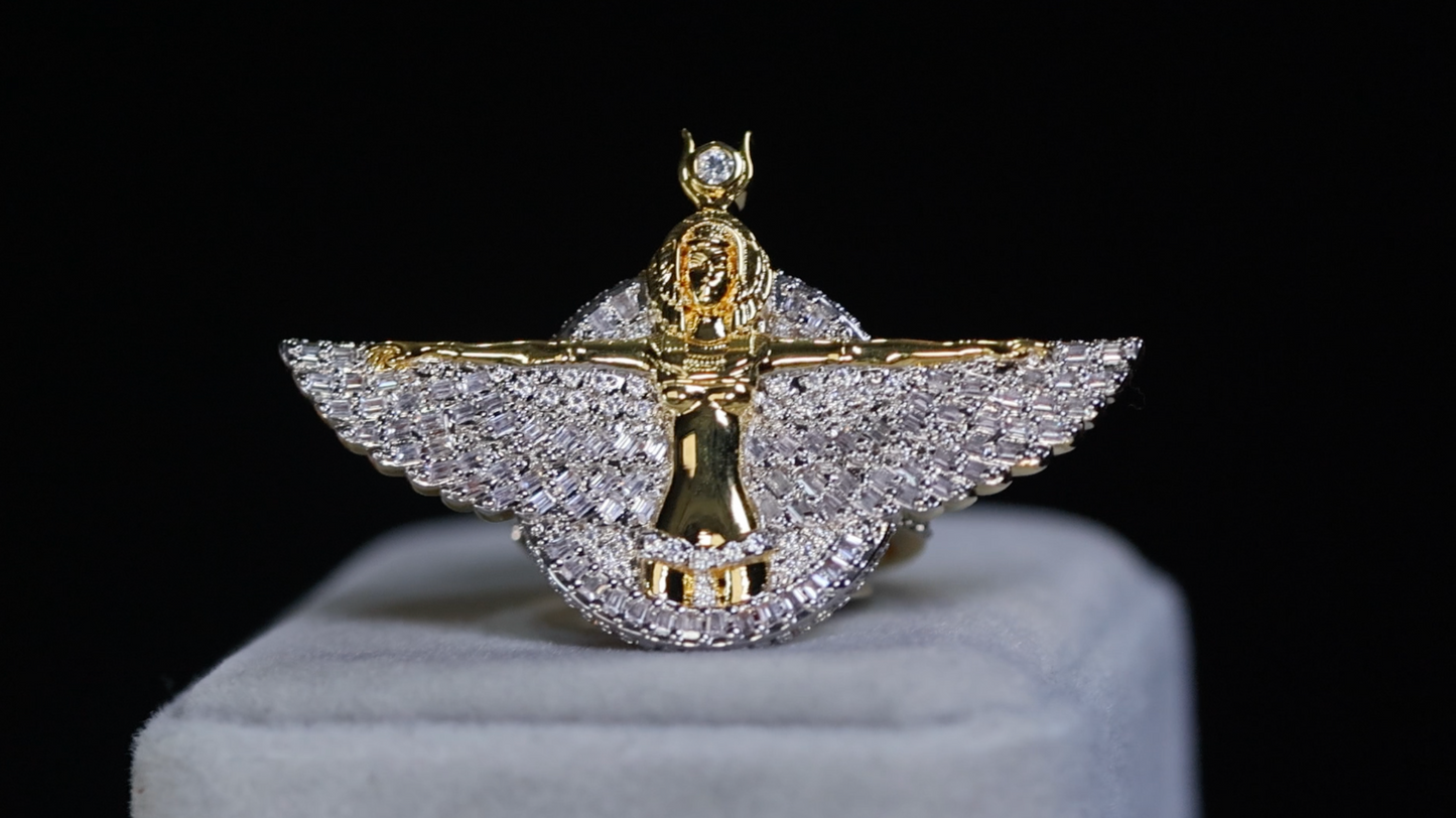 Men's Gold Hip Hop Ring