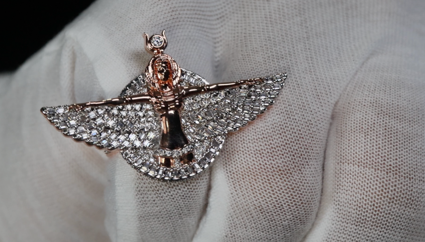 Rose Gold Hip Hop Ring