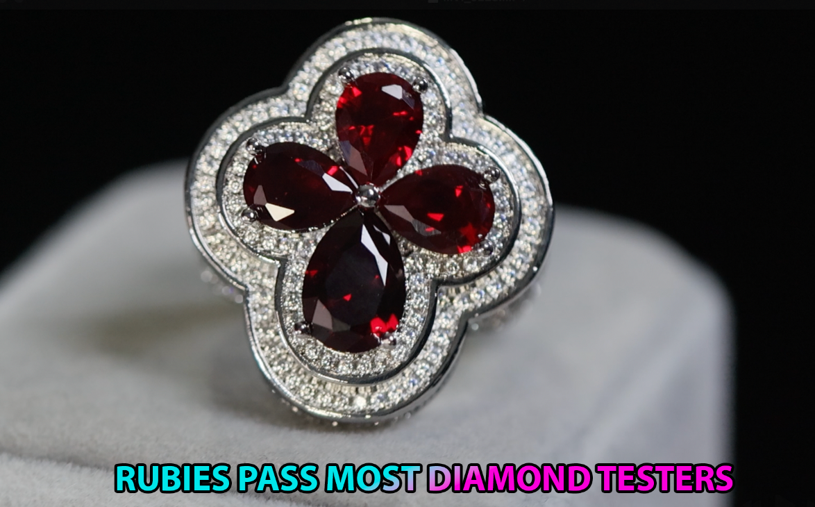 Men's Red Diamond Ring