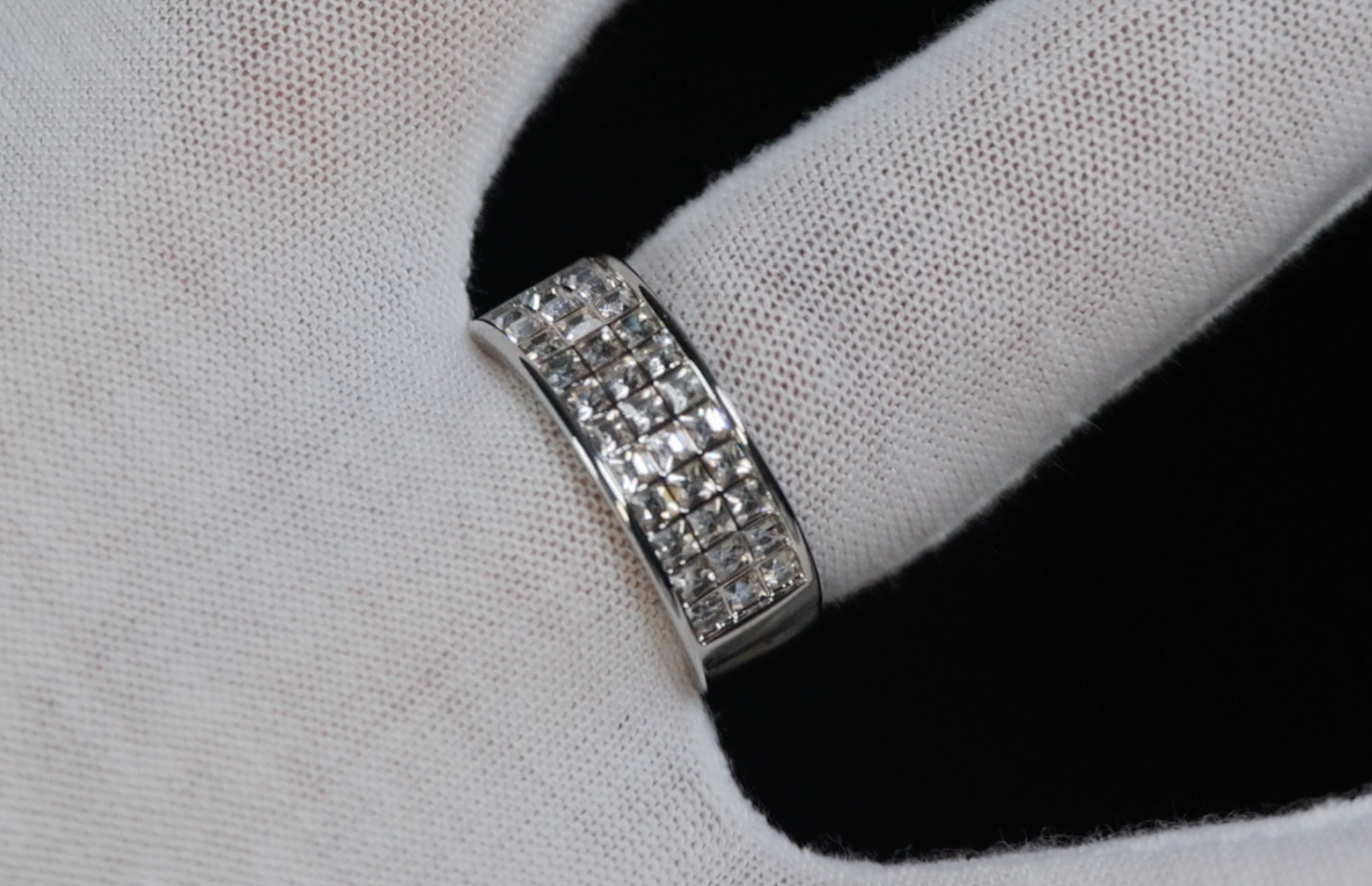 Men's Princess Cut Diamond Ring