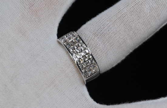 Men's Princess Cut Diamond Ring