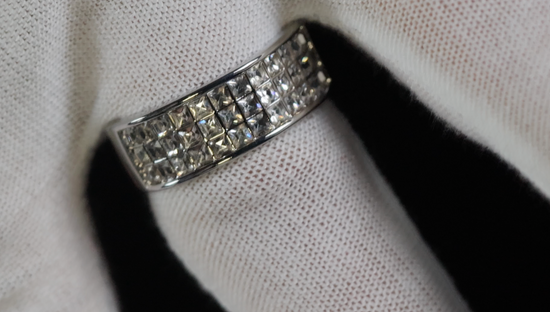 Men's Princess Cut Diamond Ring