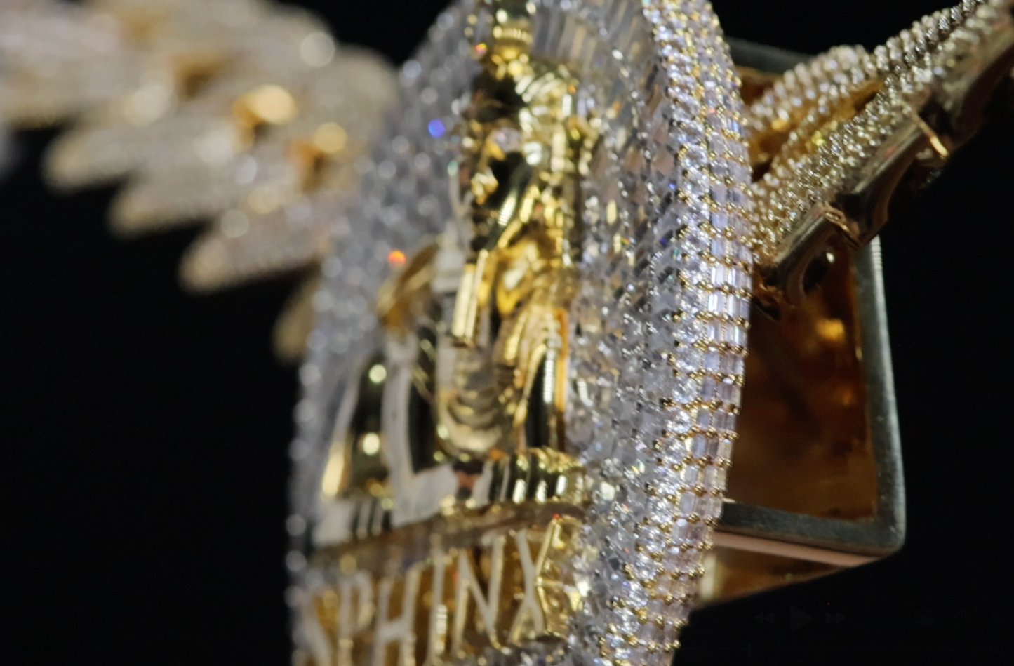 Big Gold Pendant