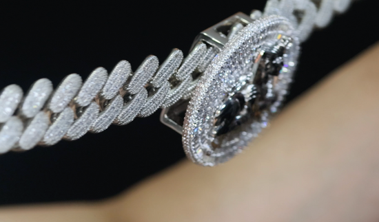 Baguette Iced Out Pendant