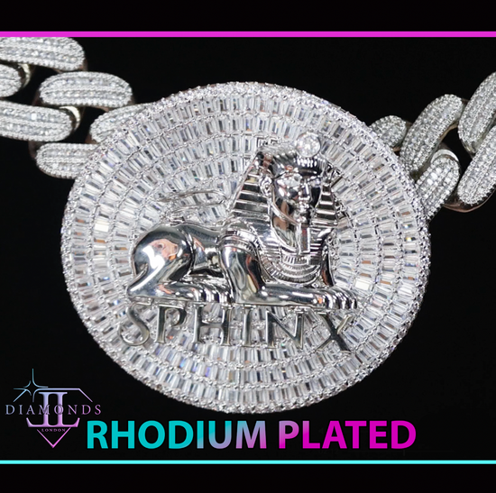 Big Moissanite Hip Hop Pendant 