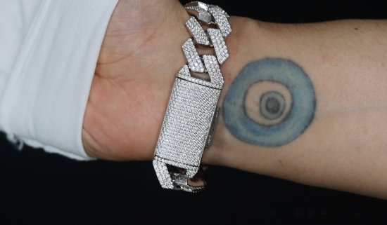 Hip Hop Moissanite Cuban Bracelet
