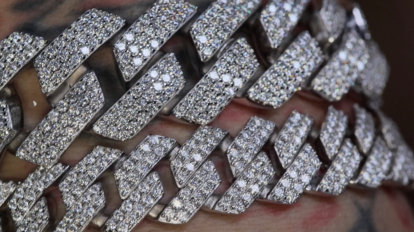 Moissanite Cuban Bracelet