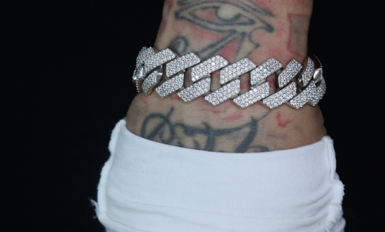 Hip Hop Moissanite Cuban Bracelet