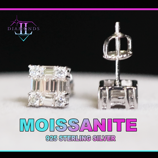 Moissanite Studs