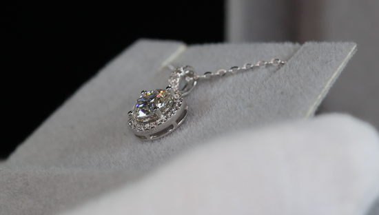 Moissanite Pendant | Diamond Pendant | Moissanite Diamond Pendant