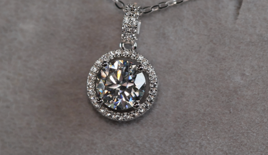 Moissanite Pendant | Diamond Pendant | Moissanite Diamond Pendant