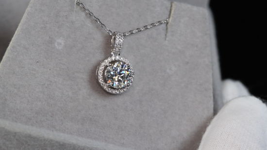 Moissanite Pendant | Diamond Pendant | Moissanite Diamond Pendant