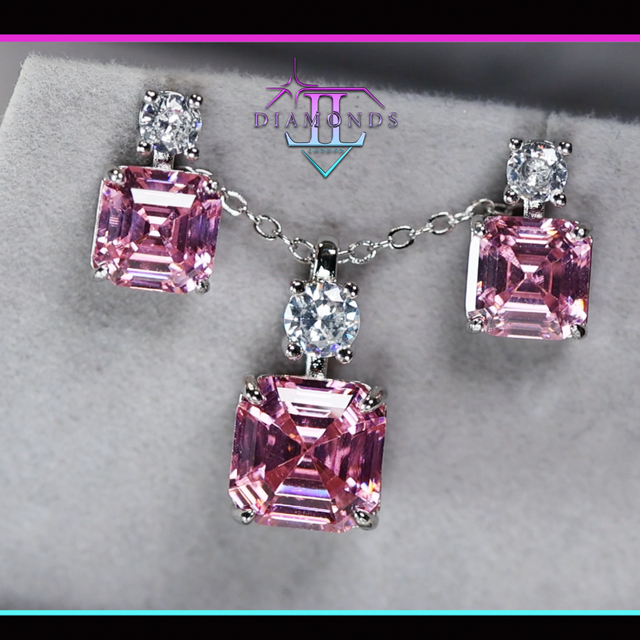 Pink Asscher Diamond