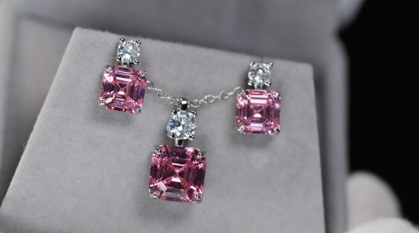 Pink Asscher Diamond