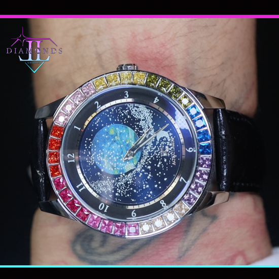 Rainbow Diamond Watch