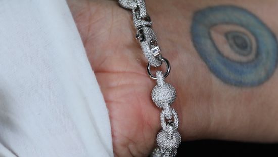 Men's Red Diamond Bracelet