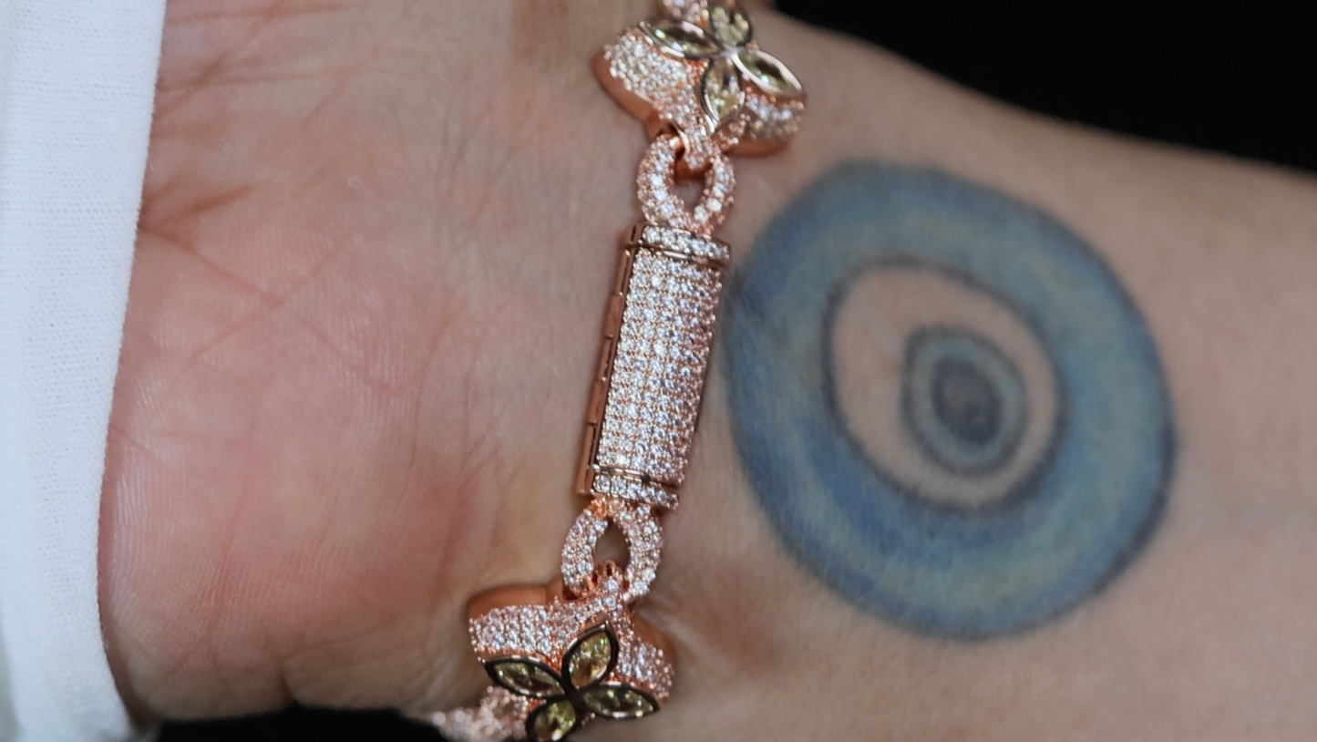 Green Diamond Bracelet