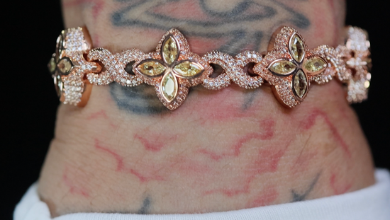 Men's Green Diamond Bracelet