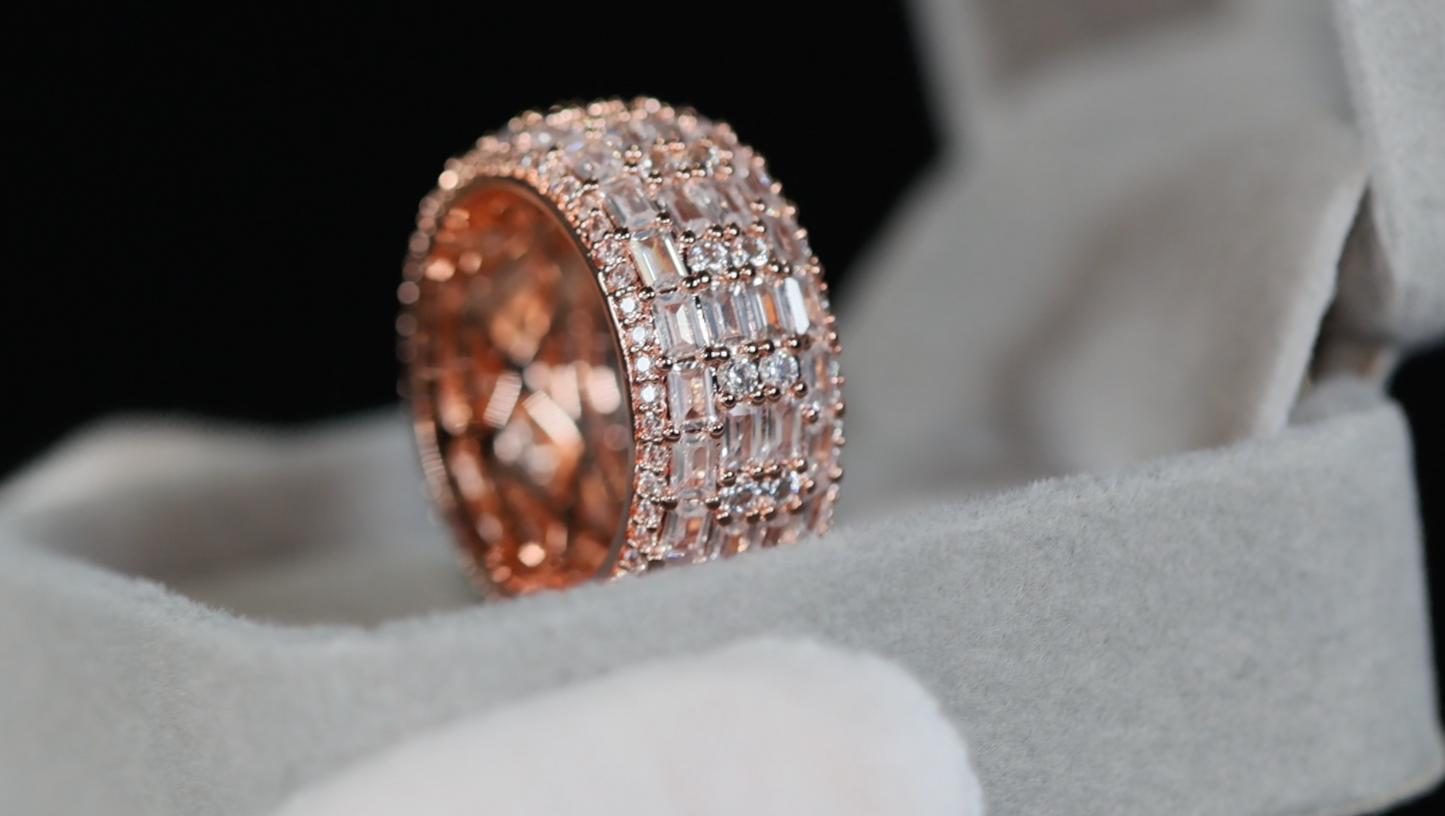 Rose Gold Diamond Ring