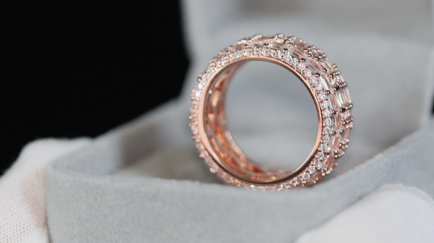 Rose Gold Diamond Rings