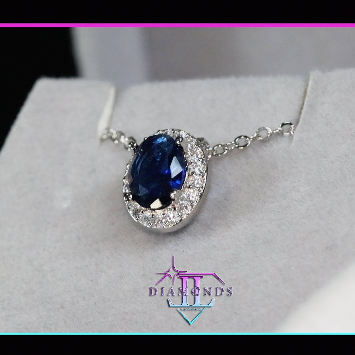 Sapphire Blue Pendant