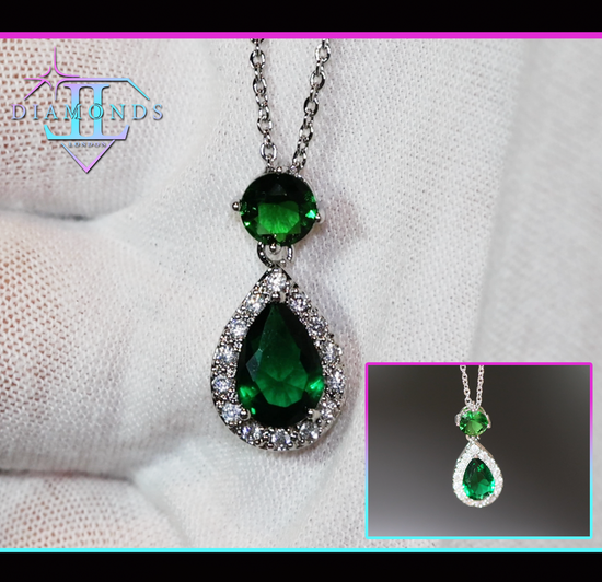 Green Diamond Pendant