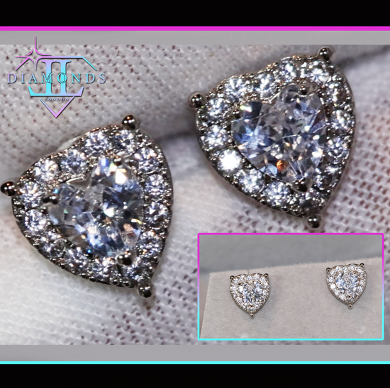 Heart Ear Studs