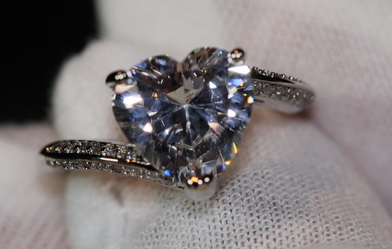 Diamond heart ring | Diamond Heart Rings | Bling Ring