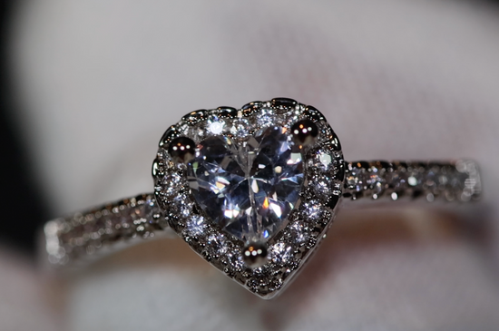 Diamond Heart Ring