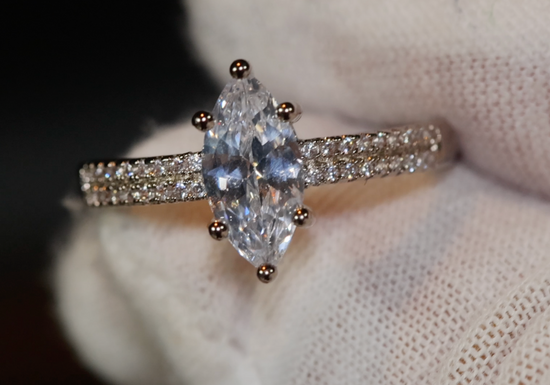 Marquise Ring | Promise Ring | Marquise Diamond Engagement Ring