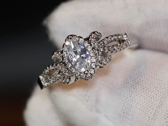 Marquise Wedding Ring | Marquise Diamond Engagement Ring