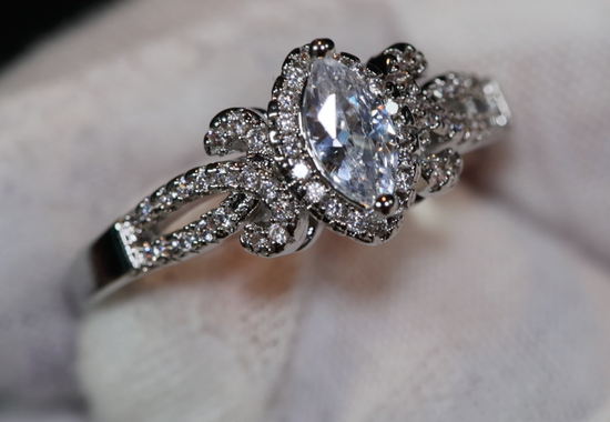 Marquise Wedding Ring | Marquise Diamond Engagement Ring