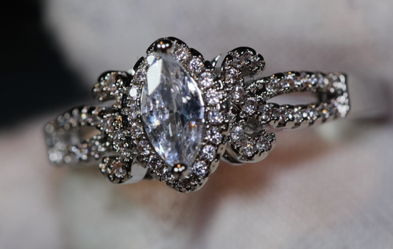 Marquise Wedding Ring | Marquise Diamond Engagement Ring