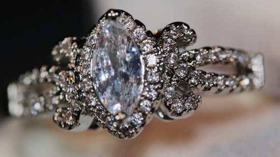 Marquise Wedding Ring | Marquise Diamond Engagement Ring