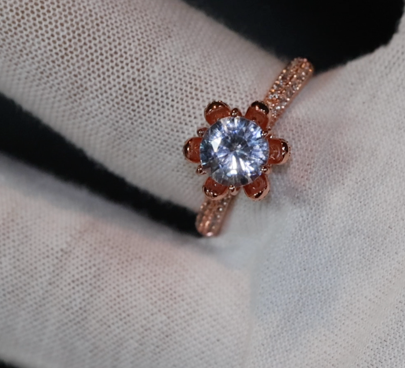 Rose Gold Engagement Ring | Diamond Engagement Ring | Rose Gold Ring | Engagement Ring | Rose Gold Wedding Ring