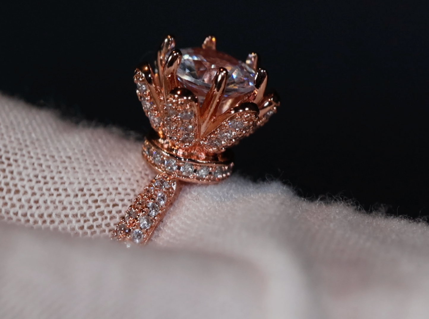 Rose Gold Engagement Ring | Diamond Engagement Ring | Rose Gold Ring | Engagement Ring | Rose Gold Wedding Ring