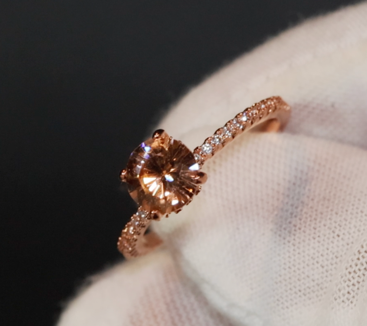 Rose Gold Engagement Ring | Diamond Engagement Ring | Rose Gold Ring | Engagement Ring | Rose Gold Wedding Ring