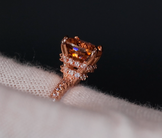 Rose Gold Engagement Ring | Diamond Engagement Ring | Rose Gold Ring | Engagement Ring | Rose Gold Wedding Ring