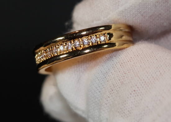 Gold Engagement Ring | Womens Gold Ring | Mens Gold Wedding Ring