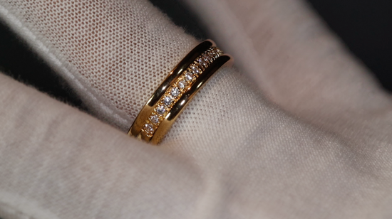 Gold Engagement Ring | Womens Gold Ring | Mens Gold Wedding Ring